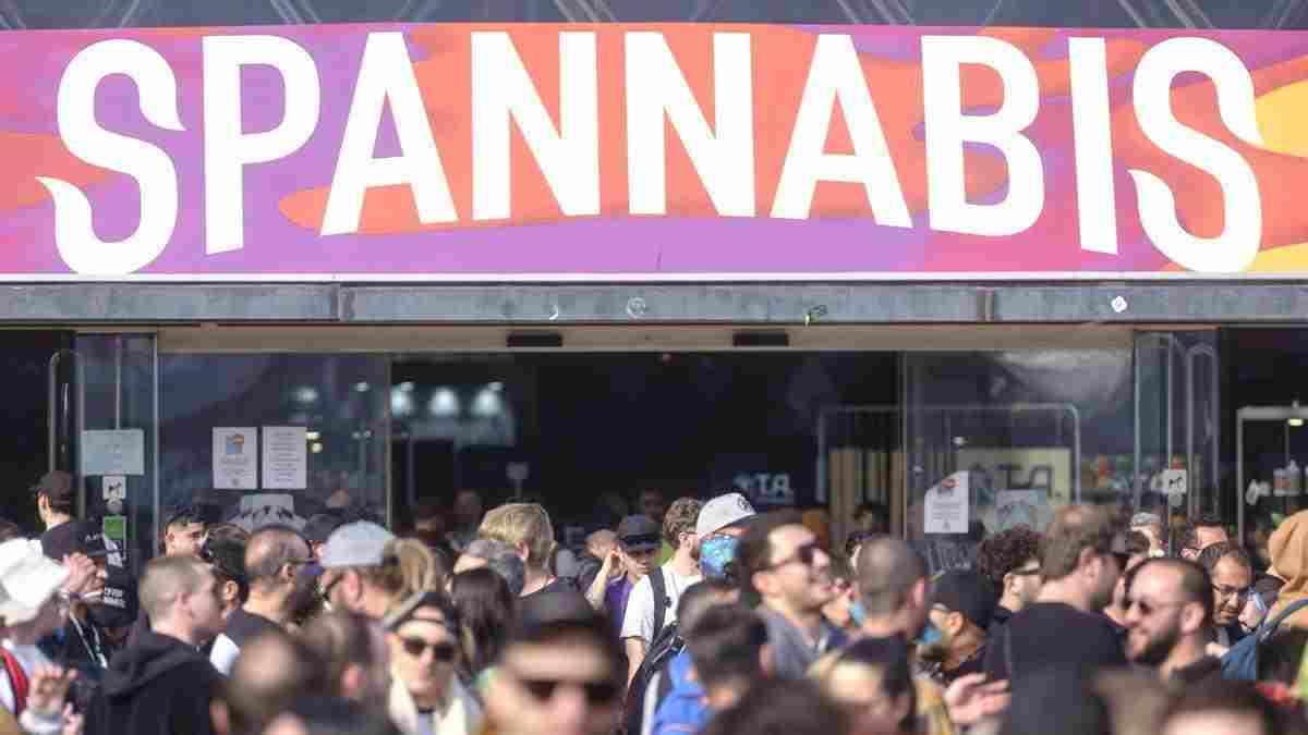 Crowd at Spannabis 2026 Bilbao Exhibition Centre